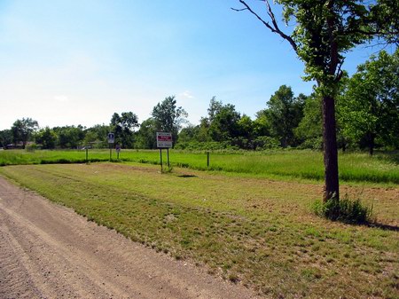 Sturgis Drive-In Theatre - Now An Empty Lot - Photo From Water Winter Wonderland